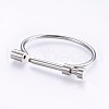 Tarnish Resistant 304 Stainless Steel Bangles BJEW-P222-14P-2
