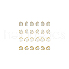 DICOSMETIC 24Pcs 4 Styles Alloy Pendants FIND-DC0002-99-6