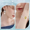 30Pcs 2 Colors Tibetan Style Alloy Bead Frame TIBE-YW0001-63-6