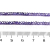 Transparent Gradient Color Cubic Zirconia Strand ZIRC-NH0002-01B-4