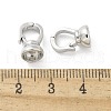 Brass Fold Over Clasps KK-Z083-20P-3