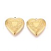 304 Stainless Steel Locket Pendants STAS-N111-08G-1