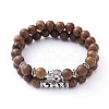 Stretch Bracelets Sets BJEW-JB05229-04-1