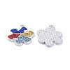 Alloy Rhinestone Pendants X-ALRI-G076-01P-2