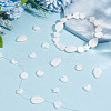 ARRICRAFT 120Pcs 6 Styles Natural Shell Beads SHEL-AR0001-16-4