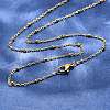 304 Stainless Steel Cable Chain Necklaces NJEW-P147-06G-1