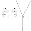 Olycraft 1Pc Earphone Chains AJEW-OC0005-58P-1