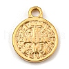 304 Stainless Steel Charms STAS-L270-07G-2