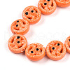Handmade Porcelain Bead Strands PORC-N011-01D-3