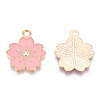 Alloy Enamel Pendants X-ENAM-S121-115J-2