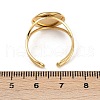 304 Stainless Steel Cuff Ring Components STAS-A191-04G-3
