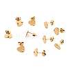 Ion Plating(IP) 304 Stainless Steel Stud Earring Findings STAS-I183-04A-G-1