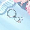 201 Stainless Steel Keychain KEYC-JKC01184-05-2