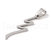 Non-Tarnish 201 Stainless Steel Pendants STAS-A094-23P-2