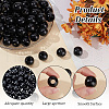 Olycraft 240Pcs Wood Large Hole European Beads WOOD-OC0003-80B-4