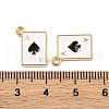 Rack Plating Alloy Charms FIND-M020-05G-02-3