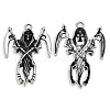 Tibetan Style Alloy Big Pendants TIBEP-N008-195-1