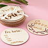 Basswood Milestone Cards WOOD-TA0002-44-25
