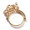Alloy Open Back Bezel Pendants PALLOY-I223-05LG-1