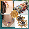 HOBBIESAY 3 Styles 2966 Pcs Glass Seed Beads SEED-HY0001-18-7