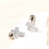 304 Stainless Steel Stud Earrings EJEW-H161-01P-G-3