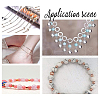 75Pcs 5 Styles Rack Plating Brass Spacer Beads KK-LP0001-07RG-4