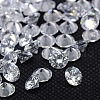 Diamond Shape Grade AAA Cubic Zirconia Cabochons ZIRC-J013-01-1.3mm-1