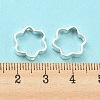 Rack Plating Brass Bead Frames KK-WH0084-02S-3