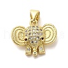 Brass Pendants KK-M324-21G-1