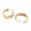 Ion Plating(IP) 304 Stainless Steel Hoop Earrings EJEW-C096-28B-G-2