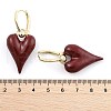 Brass Enamel Hoop Earrings for Women EJEW-U055-26G-02-3