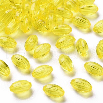Transparent Acrylic Beads TACR-S154-30B-717-1