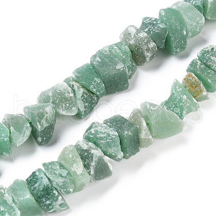 Natural Green Aventurine Beads Strands G-I283-F05-1