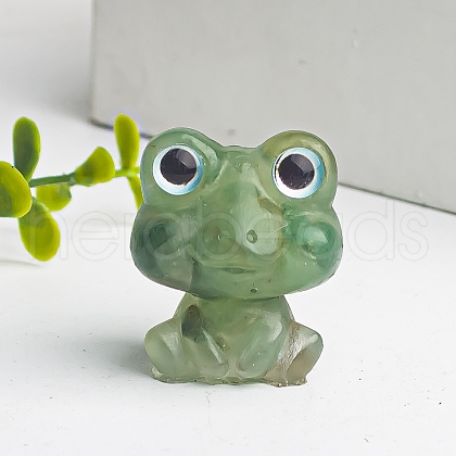 Resin Frog Display Decoration PW-WG25757-08-1