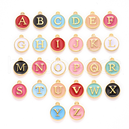 Alloy Enamel Charms ENAM-Q437-M-1