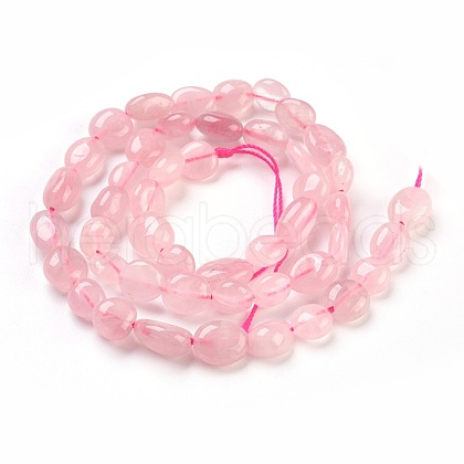 Natural Rose Quartz Beads Strands G-F575-18C-1