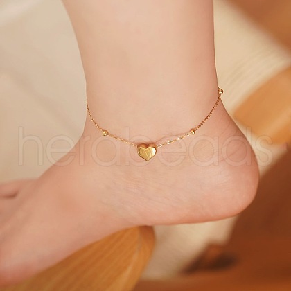 316L Surgical Stainless Steel Charm Anklets for Women FS-WG47470-28-1