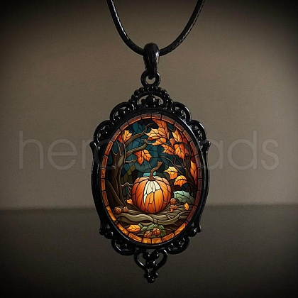 Alloy Pendant Necklaces PW-WG9DEBB-03-1