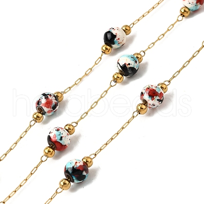 304 Stainless Steel Ball Chains CHS-H036-02G-03-1