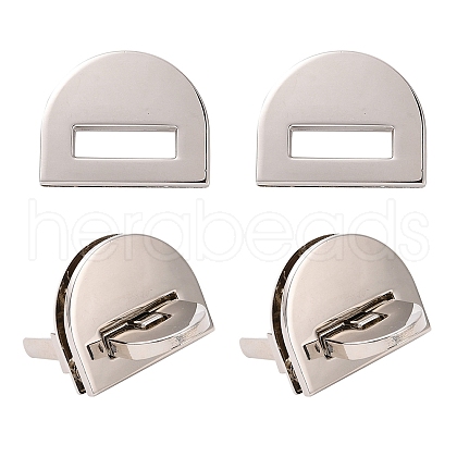 WADORN® Zinc Alloy Bag Twist Lock Accessories FIND-WR0004-48-1