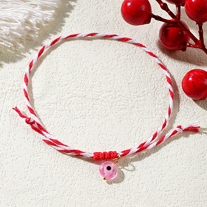 Handmade Adjustable Nylon Cord Braided Bracelets QO3060-6-1