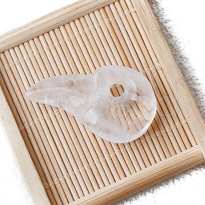 Natural Quartz Crystal Pendants PW-WG66D3D-05-1
