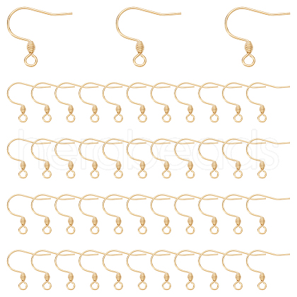Unicraftale 100Pcs 304 Stainless Steel Earring Wire STAS-UN0058-43-1
