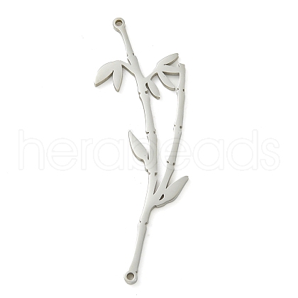 304 Stainless Steel Connectors Charms STAS-S142-06P-1