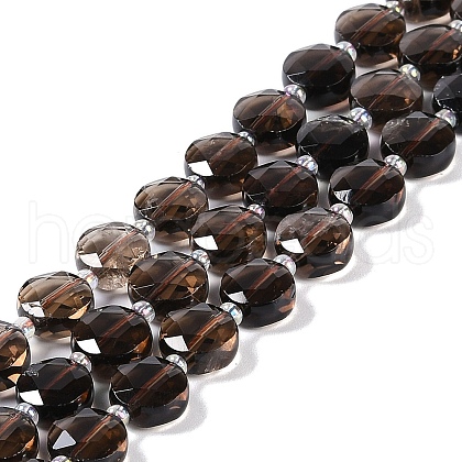 Natural Smoky Quartz Beads Strands G-N342-11-1