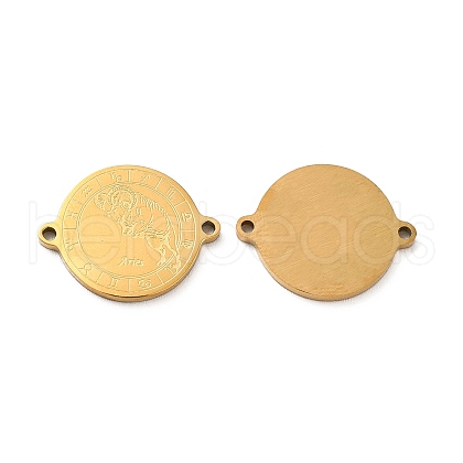 Ion Plating(IP) 304 Stainless Steel Connector Charms STAS-C074-11G-09-1