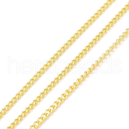 Brass Curb Chains CHC-D030-08G-RS-1