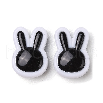 Two-tone Acrylic Beads OACR-U003-08-1