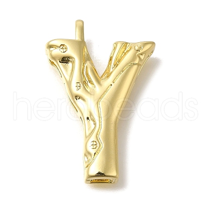 Rack Plating Brass Pendants KK-I721-02G-Y-1
