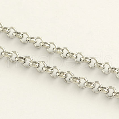 304 Stainless Steel Rolo Chains CHS-R009-09-1